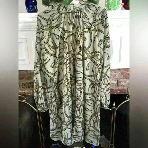 Richard Allan X H&M stand up Satin Dress sz 16 BLOGGERS FAV - Picture 6 of 8